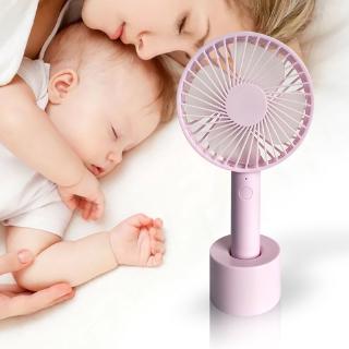 Portable Mini USB Rechargeable Handheld Fan Handfan Standing Personal Cooling Mini Electric Battery Hand Fan
