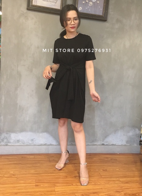 Váy thắt nơ eo loại đẹp | BigBuy360 - bigbuy360.vn