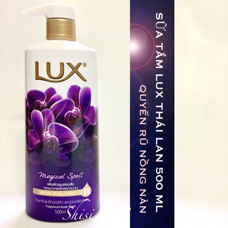 Combo 2 chai sữa tắm LUX thái lan 500ml