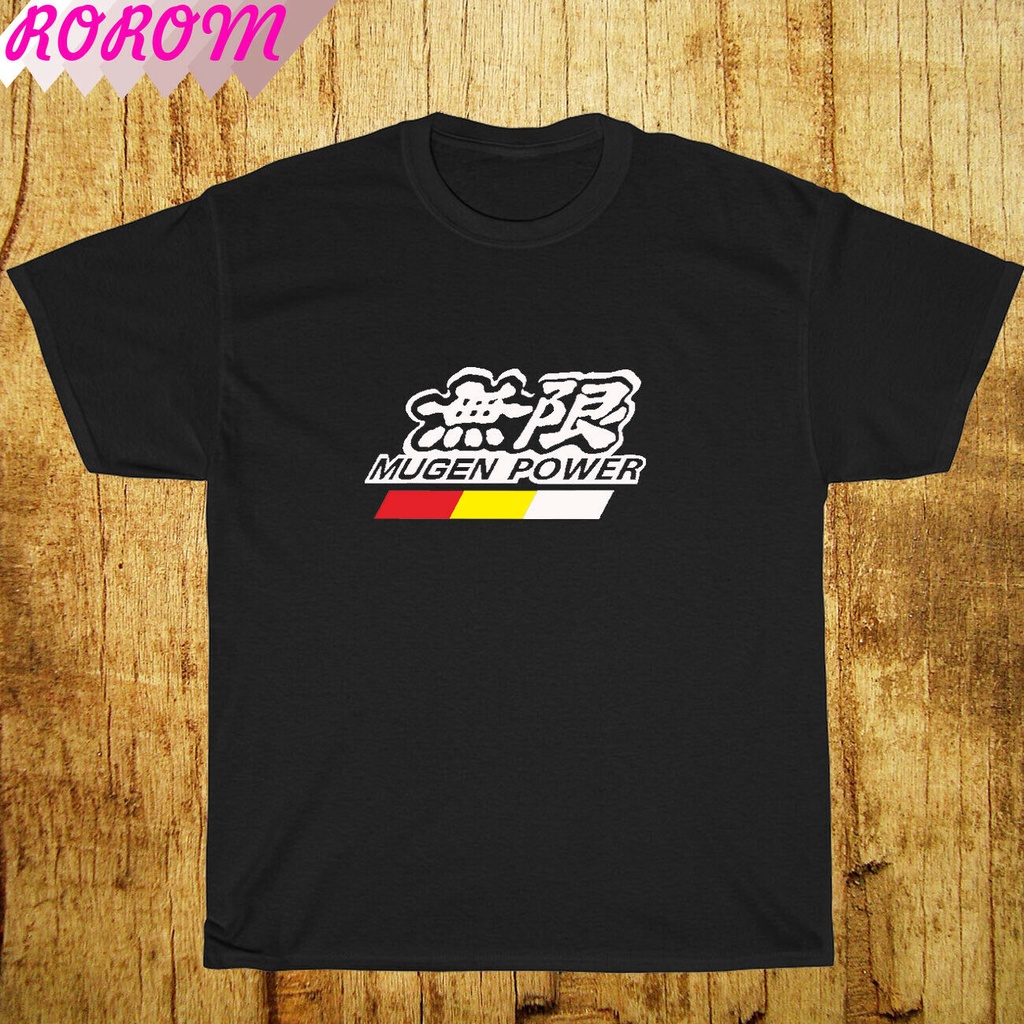 Áo thun nam Cotton ngắn tay Mugen Power Logo