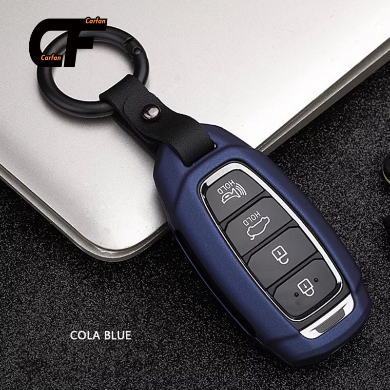 Hyundai Vỏ bảo vệ chìa khóa Ốp khoá kim loại Hyundai Accent 2021, KONA, Santafe 2020