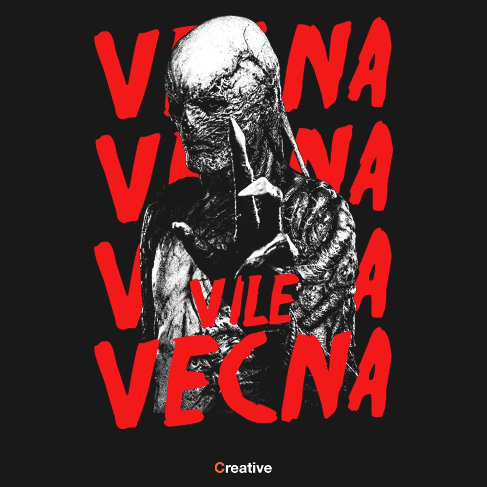 Áo Hell -Vecna Horror Poster