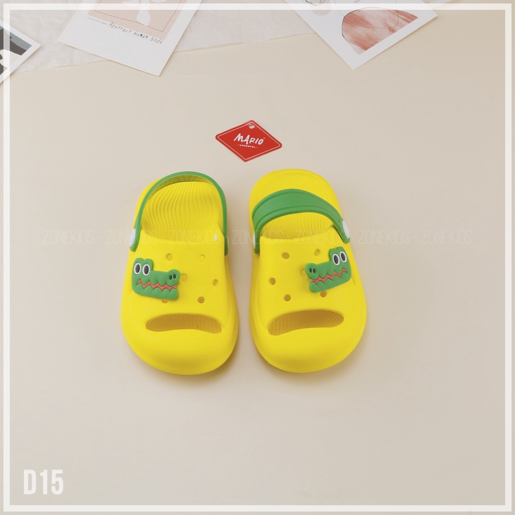 Dép sục hở mũi họa tiết con vật cho bé Zonekids - D15