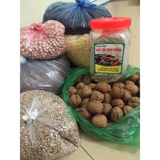 Ngũ Cốc Dinh Dưỡng 1kg 10 loại hạt nguyên chất 100%