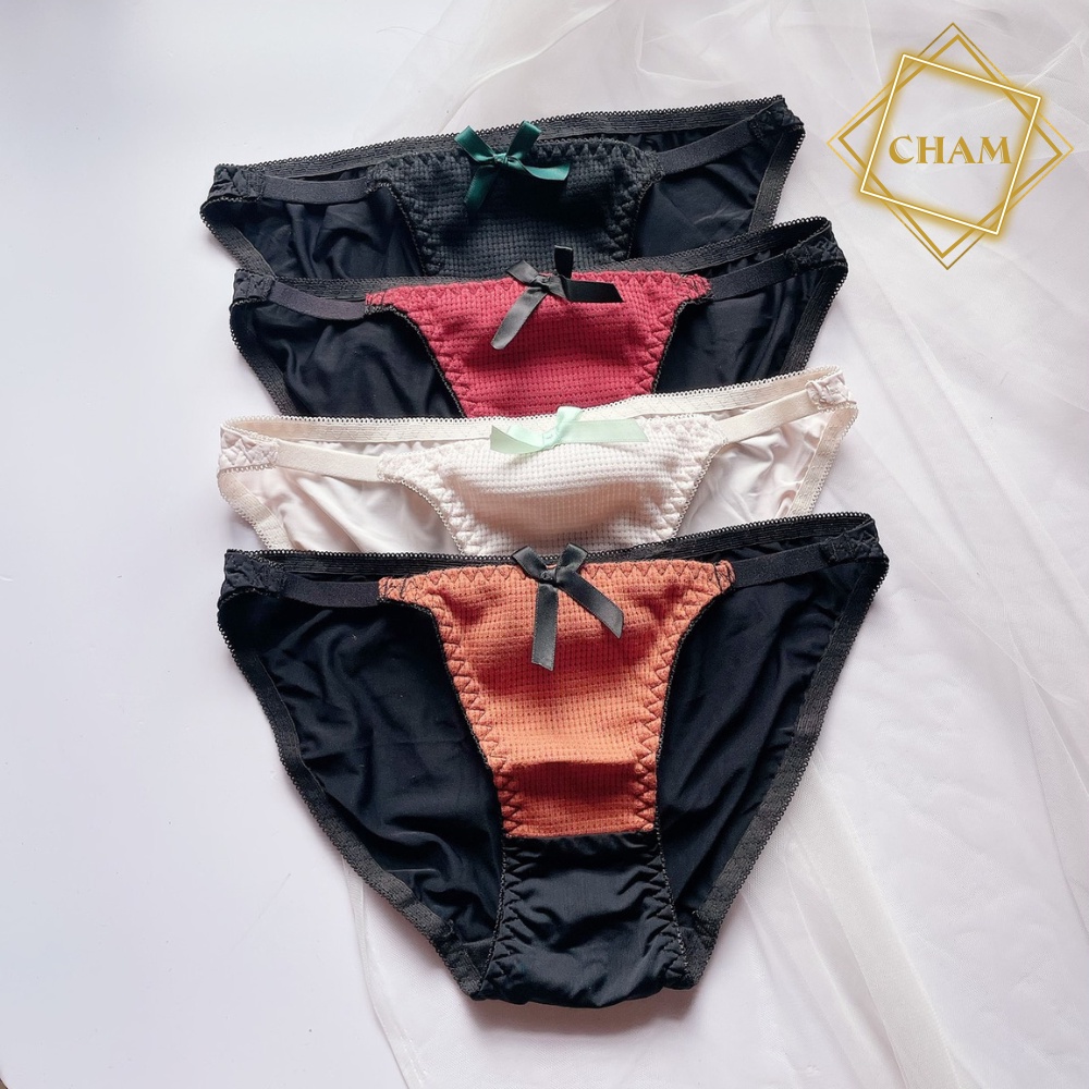 Quần lót nữ thun lạnh LIU quần sịp nữ thông hơi Thái Lan