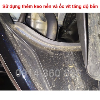 Miếng dán chắn bùn cổ pô Winner X ( có kèm keo và ốc vít)