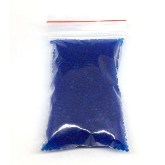 Hạt hút ẩm xanh Silica Gel chỉ thị màu 100g