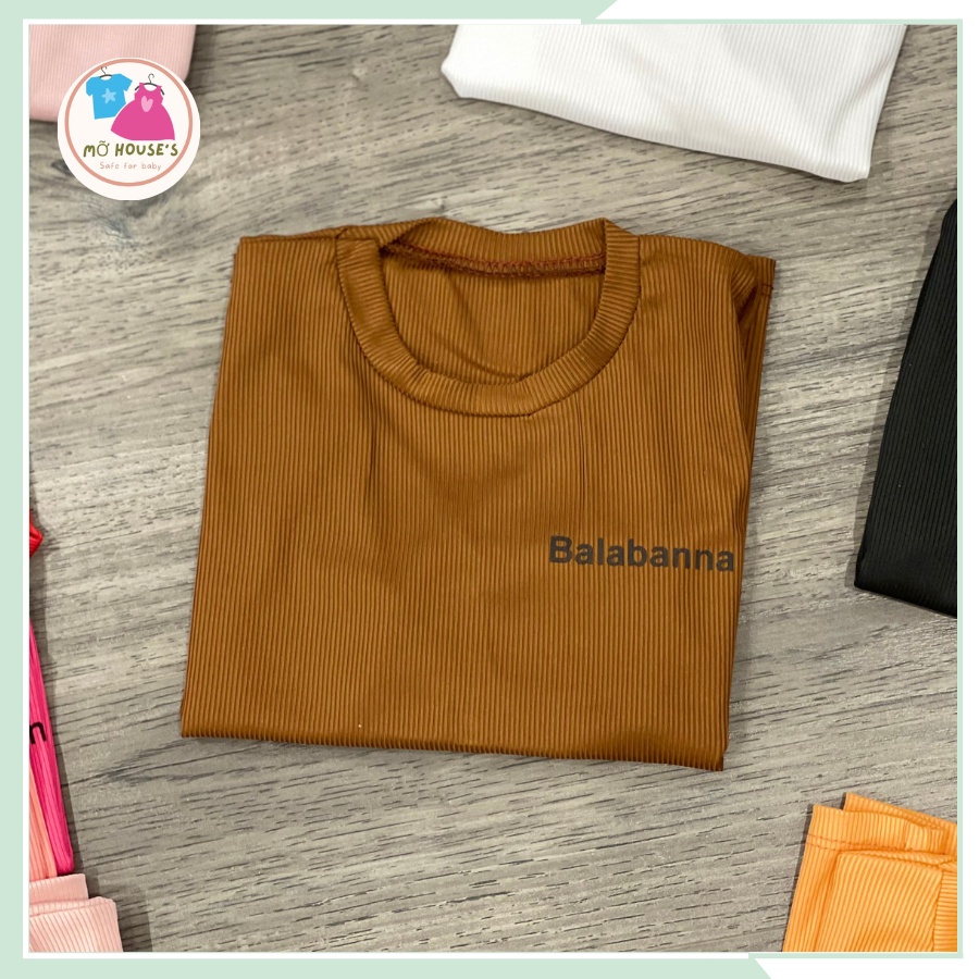 Áo giữ nhiệt thun tăm cho bé trai và bé gái từ 10kg đến 18kg AGN02