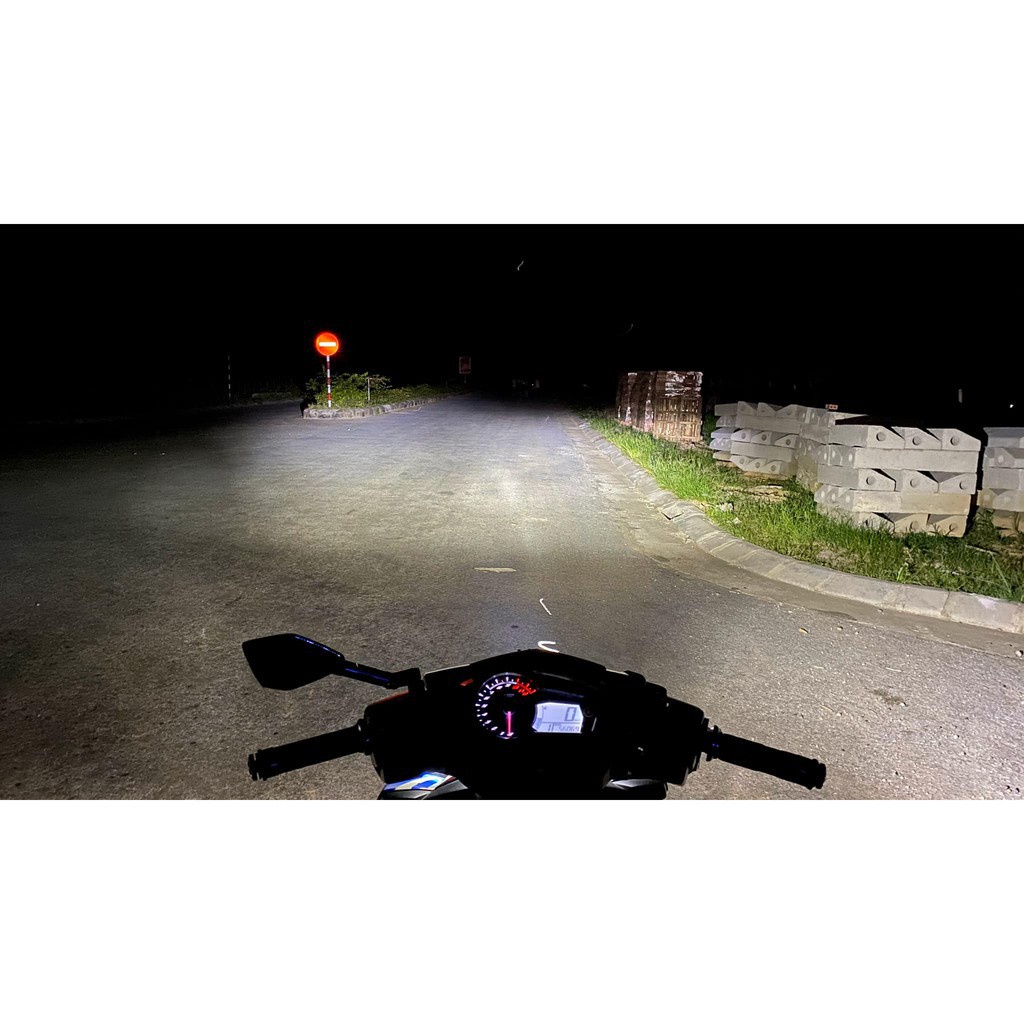 Đèn pha led Ultra-K3 lắp Ô tô, Xe máy. Tản nhiệt hợp kim, bền, sáng, mát. Bảo hành 1 năm