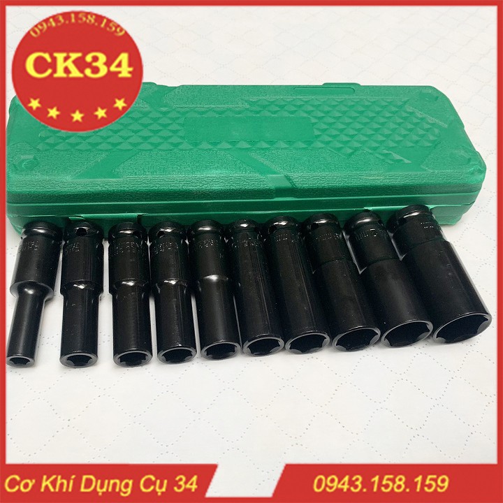 Bộ vặn khẩu, Bộ khẩu mở ốc cho máy bulong 8 - 24mm