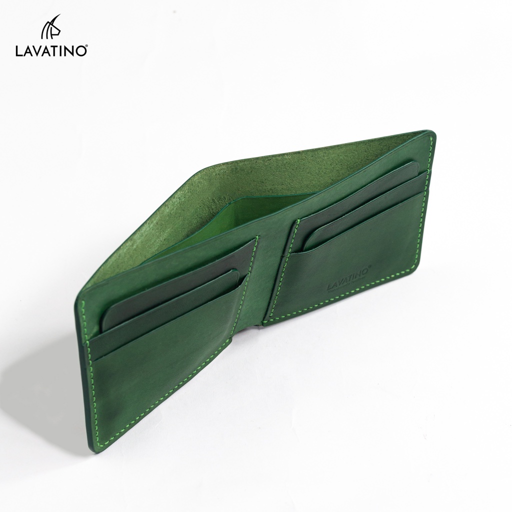 Ví Da Nam Cao Cấp Handmade Chính Hãng Lavatino WAVE 08