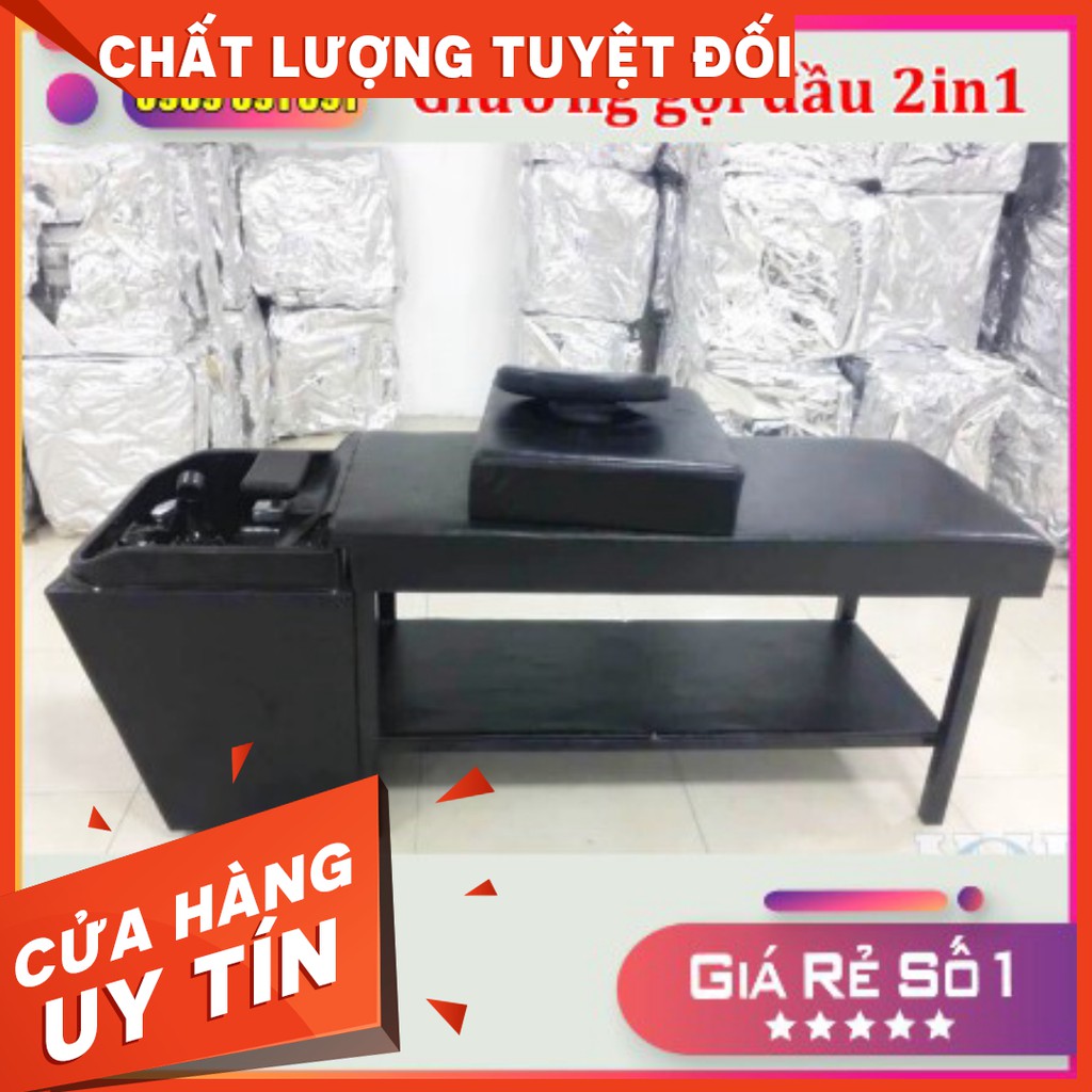 GIẢM GIÁ Giường gội đầu 2in 1 - Giường gội spa 2 chức năng massage gội đầu Giá Tốt