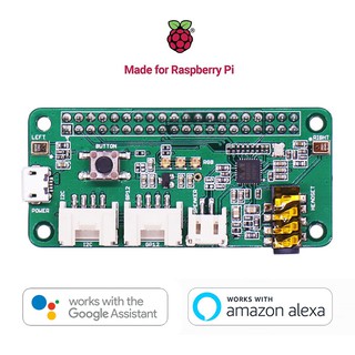 Bo Mạch Loa Trợ Lý Ảo Cho Raspberry Pi Seeed ReSpeaker 2 - Mics Pi HAT