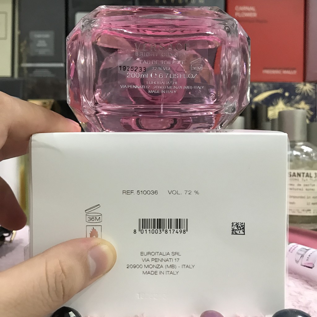 [Mẫu Thử] Nước Hoa Nữ Versace Bright Crystal