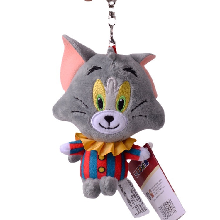 Móc Khóa Hình Tom Và Jerry Nhồi Bông Đáng Yêu