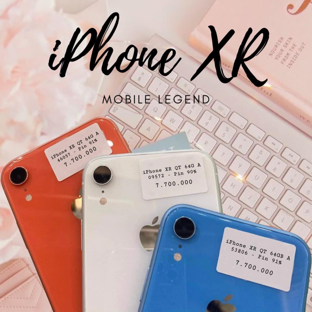 Điện thoại XR Quốc Tế 64GB Nhiều Màu. Bảo Hành 6 Tháng