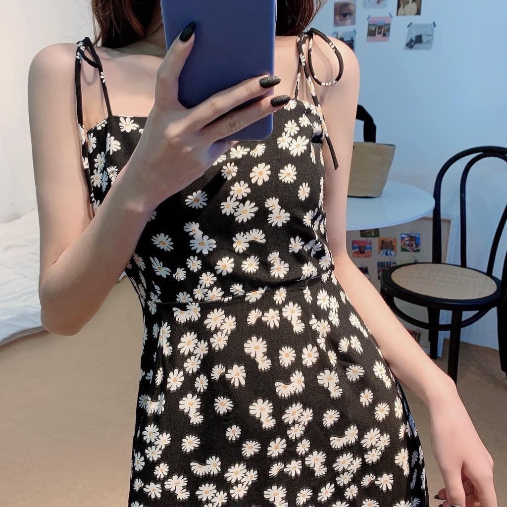 Bán sỉ váy hoa cúc hai dây cho nữ | BigBuy360 - bigbuy360.vn