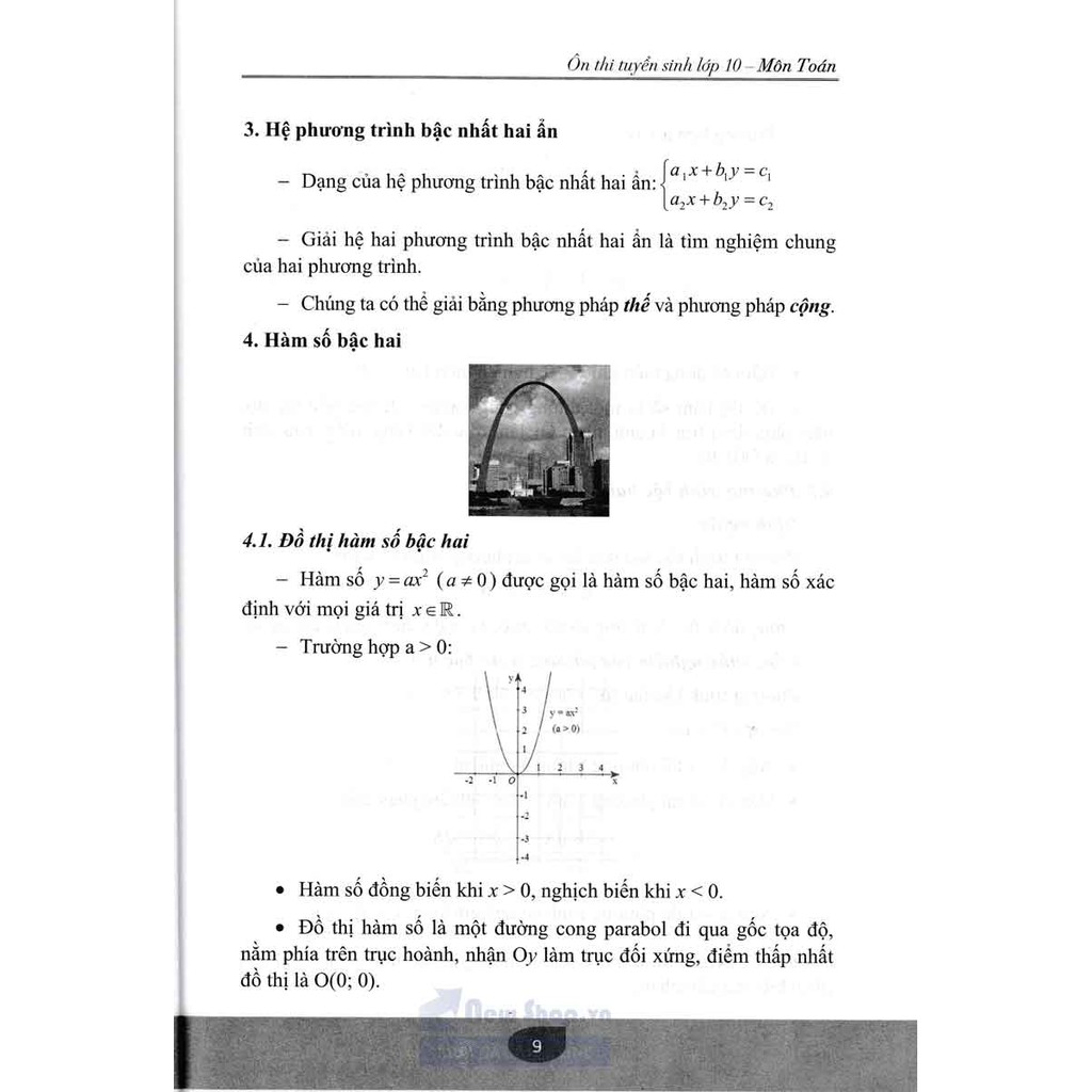 Sách - Ôn Thi Tuyển Sinh Lớp 10 Môn Toán