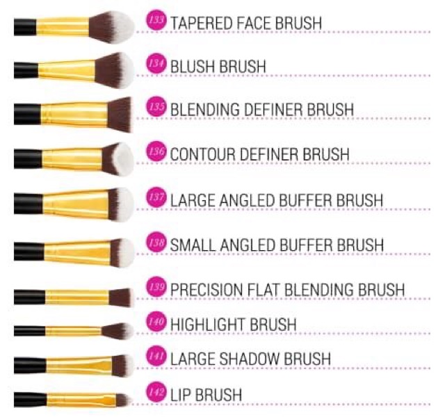 ✨BỘ CỌ SCULPT AND BLEND 3 10 PIECE BRUSH SET BH COSMETICS✨