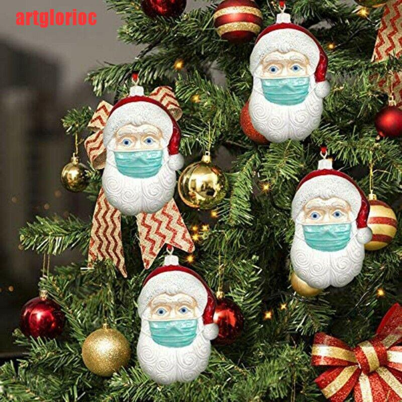 {artglorioc}Santa Claus Of Ornament 2020 Christmas Holiday Decorations Xmas Tree Pendant VGH