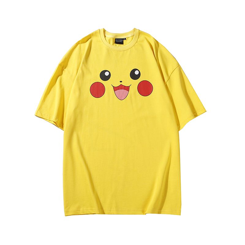 Áo Thun Nữ SMILE Basic Màu Vàng Chanh Siêu Hot Thời Trang Teen