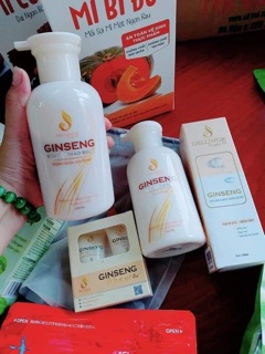 Bộ dầu Gội và Xả Nhân Sâm