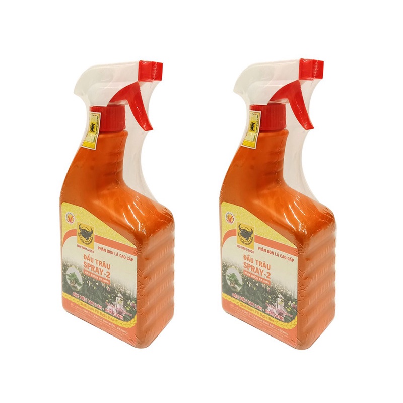 Chai 500ml phân bón đầu trâu Spray 2 kích thích ra hoa chuyên dùng cho lan, hoa cảnh