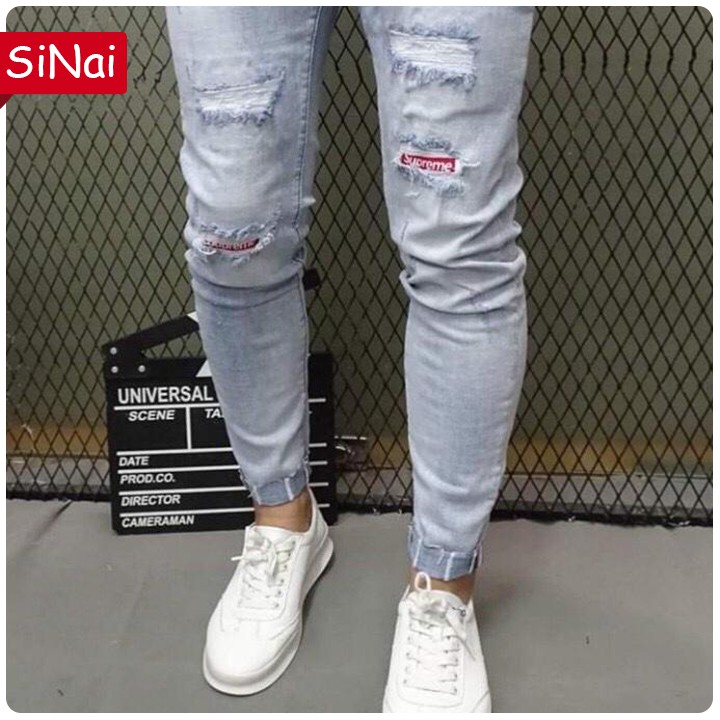 Quần Jean nam mẫu mới 2021 Supreme Sinai Store