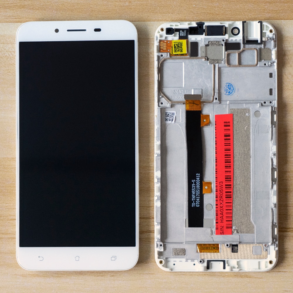 Màn Hình Lcd 5.5 '' Thay Thế Cho Asus Zenfone 3 Max Zc553kl Lcd Cho Asus Zenfone 3 Zc553KL trắng-SKU-MH553-va