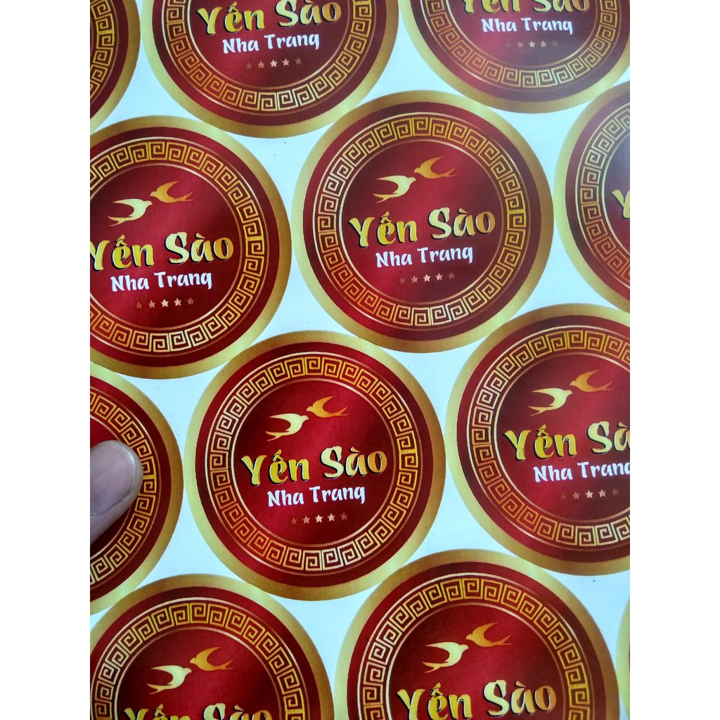 In tem giấy 20 tờ a3 giá cực rẻ, thiết kế theo yêu cầu