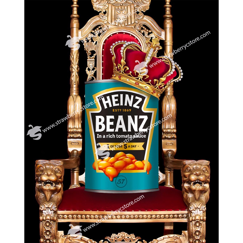 Đậu Hầm Sốt Cà Chua Đóng Hộp Heinz Beanz in a Rich Tomato Sauce, Lon 415g, Lốc 6 Lon