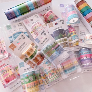 Washi tape Daiso Hàn | Tiny Strawee