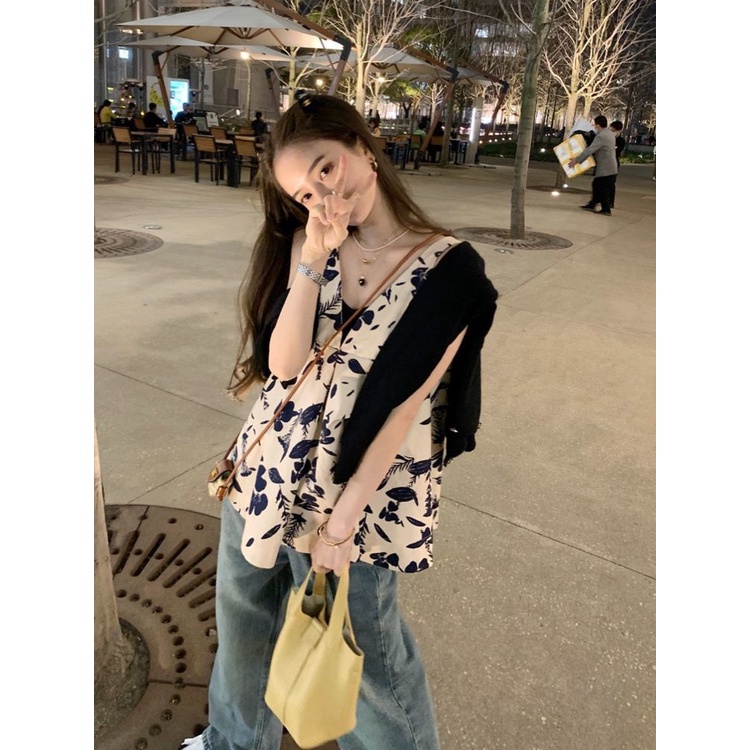 Đầm Không Tay Dáng Rộng Phong Cách Pháp Thời Trang Mùa Hè Cho Nữ