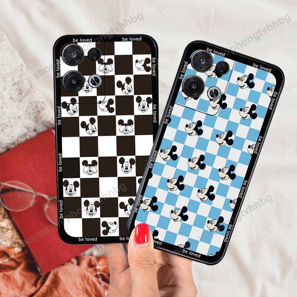 Ốp lưng Oppo Reno 8 4G / Reno 8 5G / Reno 8Z 5G / Reno 8 Pro trái tim , chuột mikey bo viền cực đẹp nhiều mẫu