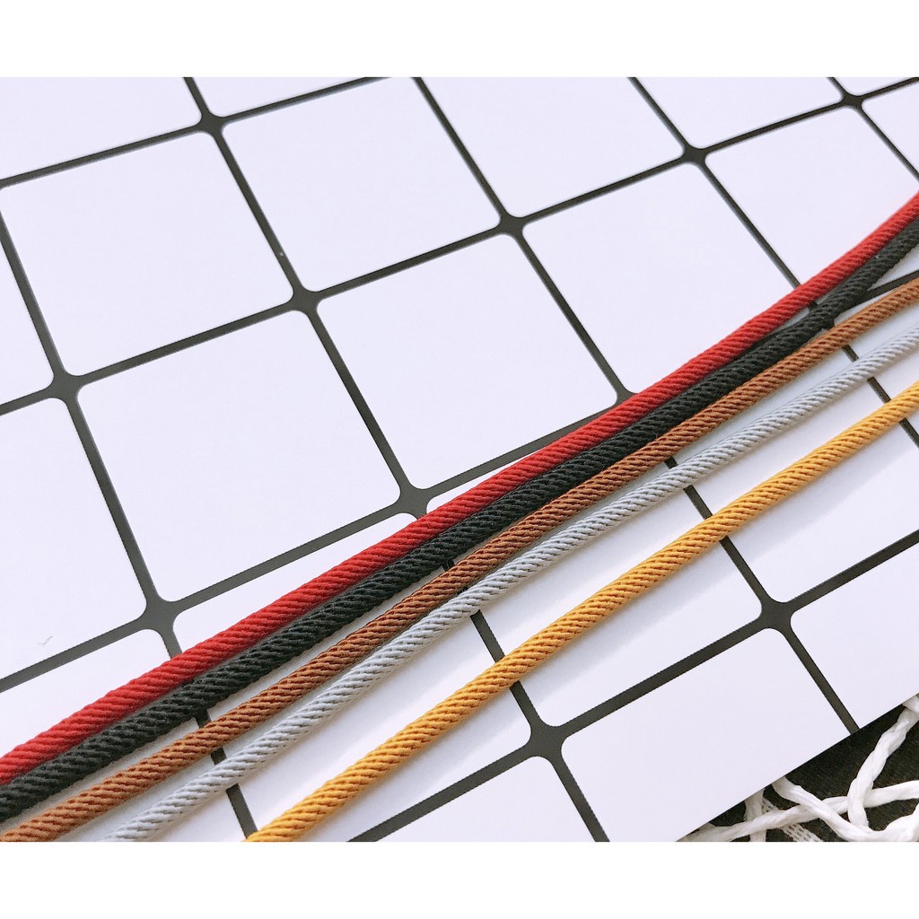 Vòng tay dây vải 3mm cao cấp - NQ Jewelry