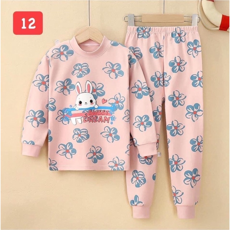 Bộ dài tay cho bé có size đại