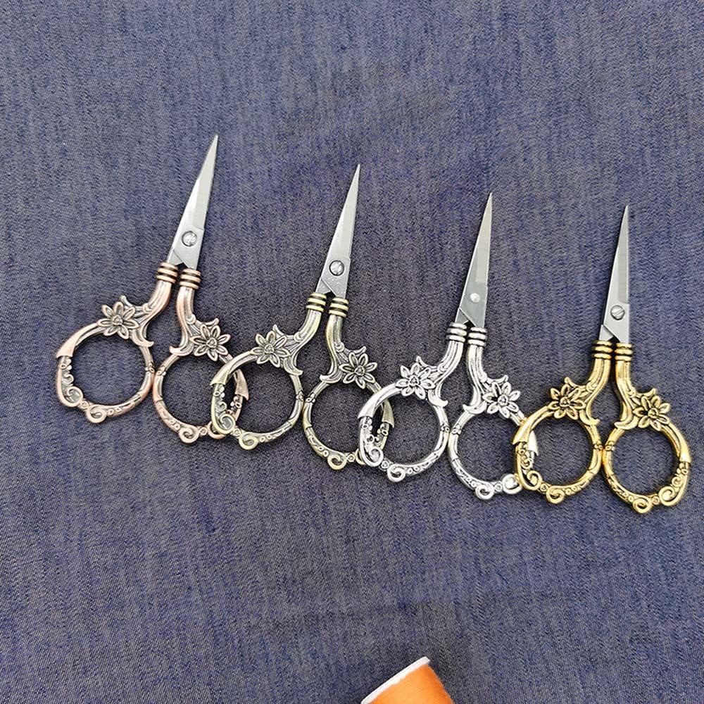 Kéo Cắt May Thủ Công Bằng Thép Không Gỉ Phong Cách Retro