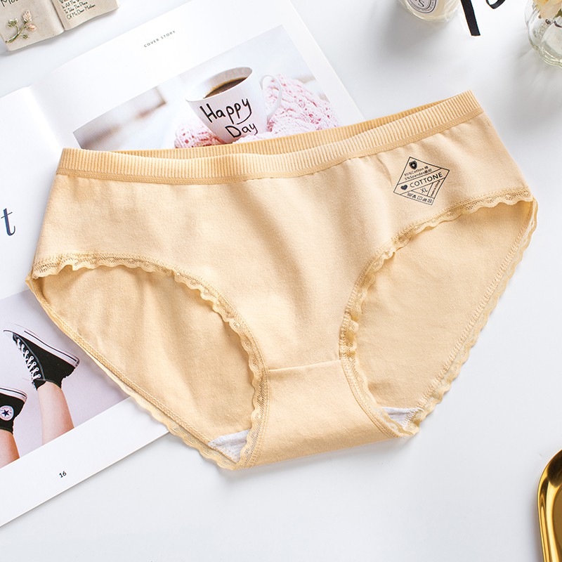 Cotton lace panties with big size for women | BigBuy360 - bigbuy360.vn