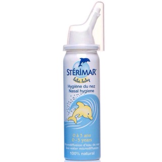 Xịt muối biển Sterimar Baby.Dành cho bé từ 0-3 tuổi-Pháp