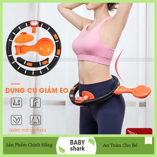 Vòng Lắc Eo Tập Bụng Giảm Mỡ Có Đồng Hồ Đếm