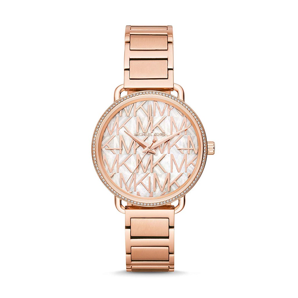 Đồng Hồ Nữ MICHAEL KORS Portia Pavé Rose Gold-Tone MK3887