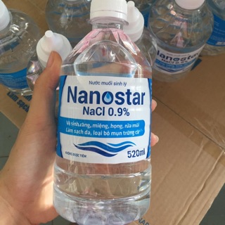 Nước muối sinh lý Nanostar
