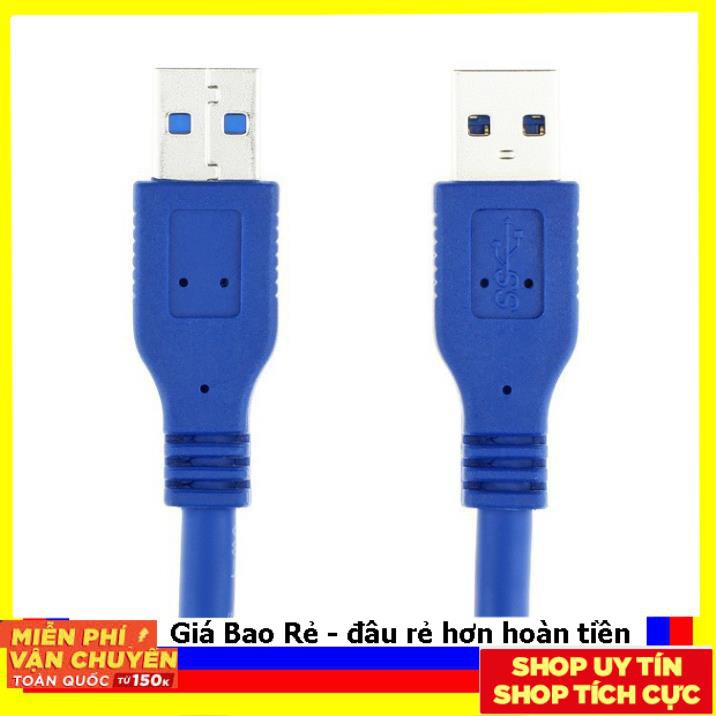 Dây cáp usb 2 đầu dương 60cm | Dây usb 2 đầu đực chuẩn 3.0