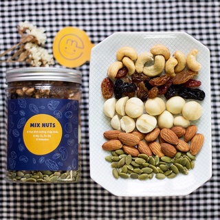 Mix Nuts 6 Hạt dinh dưỡng Cho Bà Bầu - Mix nuts 5 hạt không vỏ