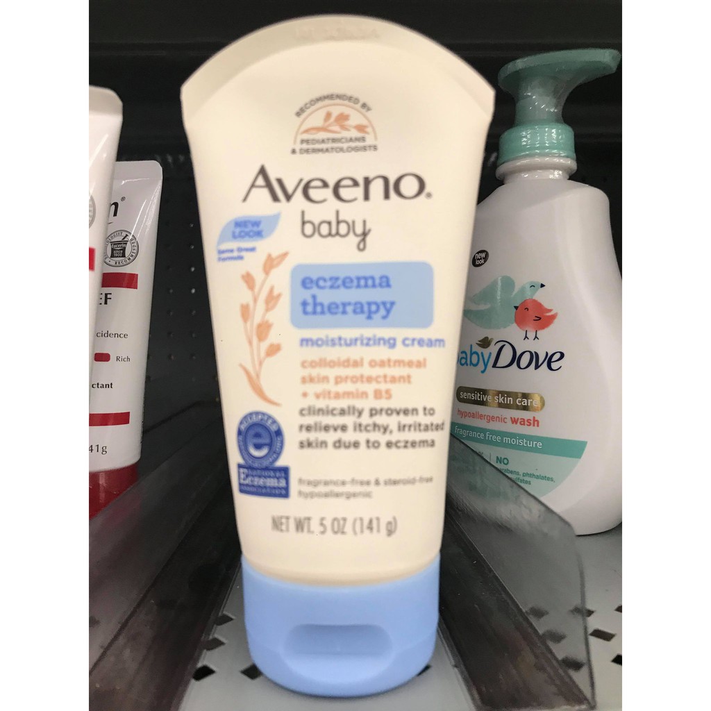 Sữa Tắm, Kem dưỡng ẩm, Bột tắm giảm chàm AVEENO BABY cho bé