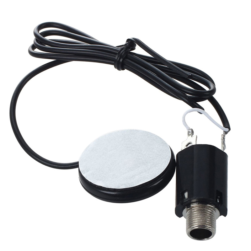 1 Bộ Pickup Piezo Với Jack 6.35mm Cho Đàn Guitar / Violin / Ukulele