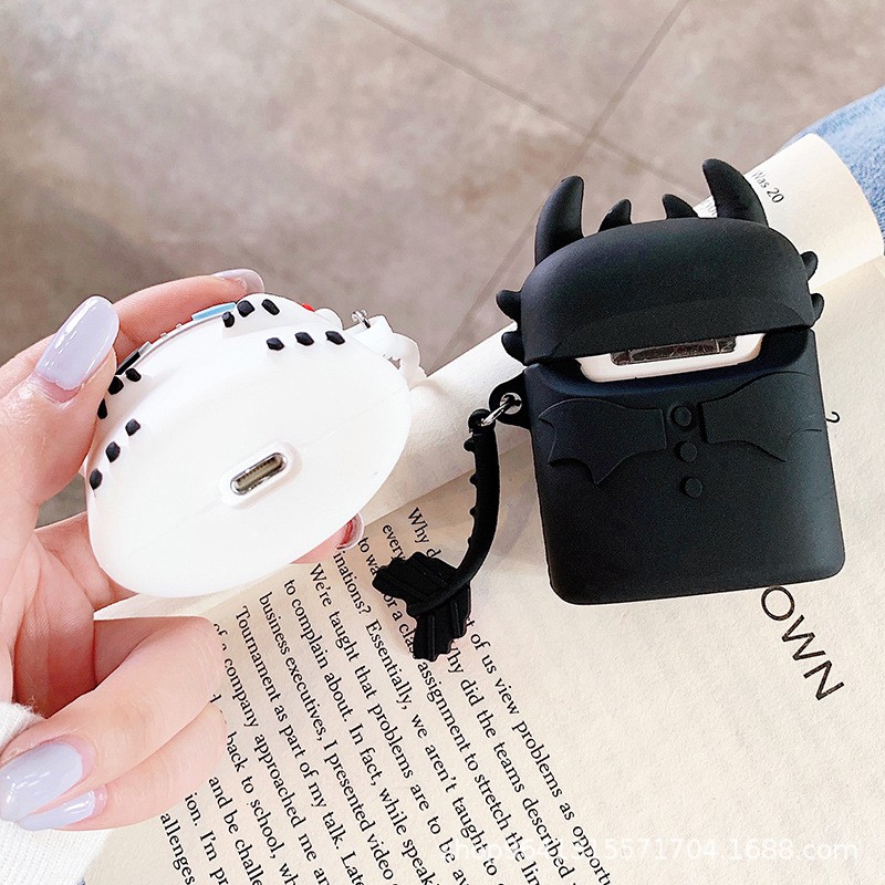 Vỏ bảo vệ bao đựng tai nghe airpod 1/2 - mã rồng