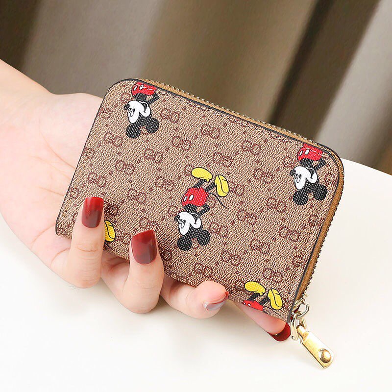 Ví mini đựng thẻ bỏ túi nhiều ngăn dễ thương phong cách Hàn Quốc giá rẻ LUKADO VN36