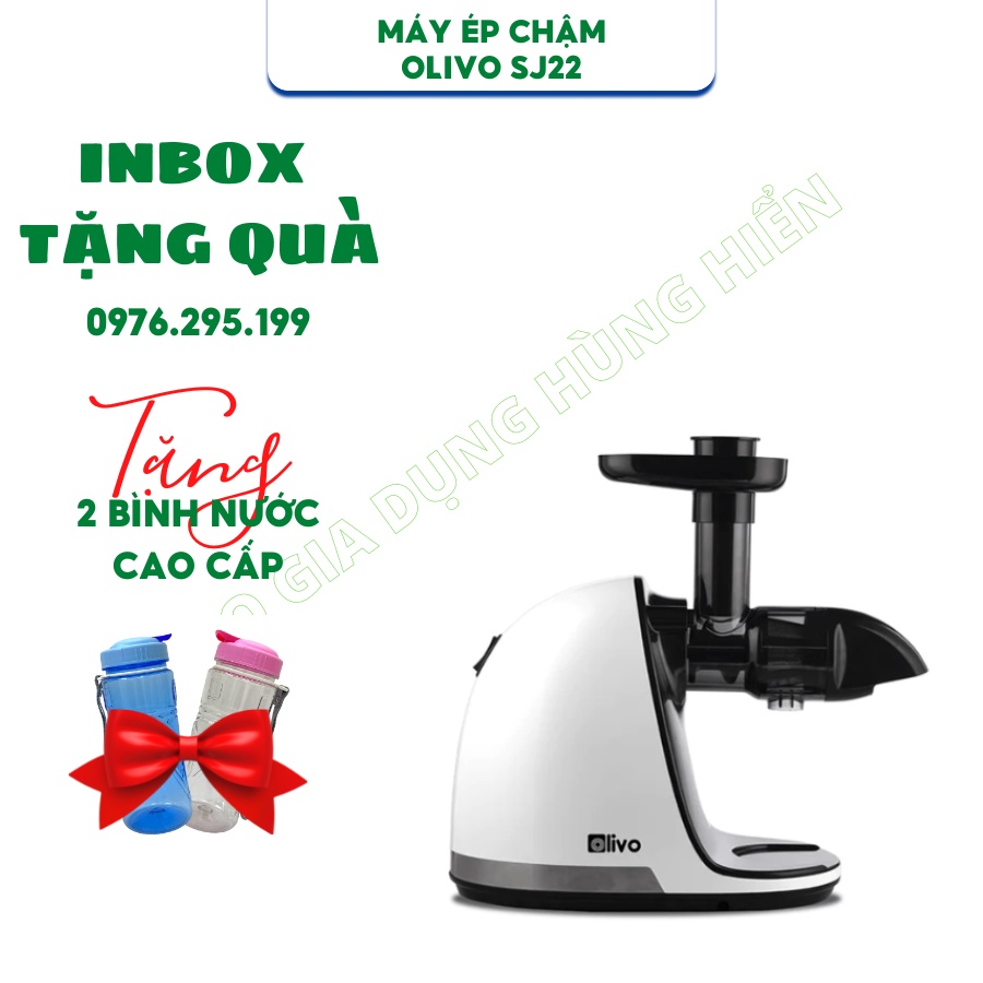Máy Ép Chậm Trục Ngang Olivo SJ22 Công suất 150W - Hàng chính hãng