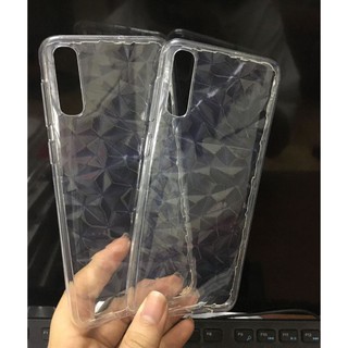 Ốp Lưng Samsung A50 Dẻo Trong Suốt Vân 3D